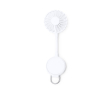 Handventilator met magnetische ring en 3 standen kleur wit