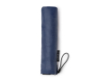 Lichte mini opvouwbare paraplu met stormbestendig systeem kleur marineblauw