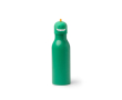 Thermosfles met kinderdesign en dop met dierenkop 450ml kleur groen