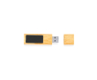 Bamboe USB-stick met magnetische sluiting en verlicht drukgebied kleur lichtbruin