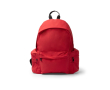 Rugzak van gerecycled nylon met vakken, ideaal voor pc 15\" kleur rood