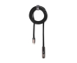 Opvouwbare USB-C-oplaadkabel met telefoonhouder 60 W kleur zwart
