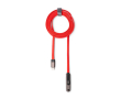 Opvouwbare USB-C-oplaadkabel met telefoonhouder 60 W kleur rood