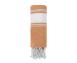 Katoenen handdoek pareo met details aan beide uiteinden 180g/m2 kleur oranje
