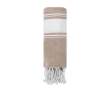Katoenen handdoek pareo met details aan beide uiteinden 180g/m2 kleur naturel