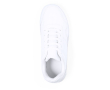 Witte sneakers van polyester met bijpassende veters kleur wit