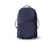 Trolley van gerecycled nylon met handige vakken en handgrepen kleur marineblauw