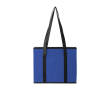 Opvouwbare organisator met kartonnen basis en handvatten kleur ultramarijn blauw