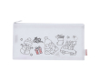 Non-woven RPET etui, kersteditie, om in te kleuren kleur wit