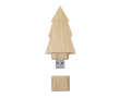 Houten USB met grenen look en afsluitdop kleur naturel