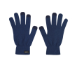 Touchscreen-handschoenen van zacht RPET polyester, one-size kleur marineblauw