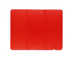 Opvouwbare PU-muismat met geïntegreerde draadloze oplader 10W kleur rood