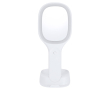 Multifunctionele spiegel met draadloze oplader, telefoonhouder kleur wit