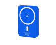 Powerbank voor mobiele telefoons met magnetische Magsafe-5.000 mAh kleur blauw
