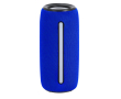 Draadloze speaker met multikleurige lichtband in het midden 10W kleur blauw