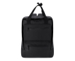 Laptoprugzak van PU met dubbele draaggrepen 15 inch kleur zwart