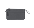 Reisspeciale RPET etui met kabelorganizer kleur grijs