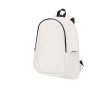 Laptoprugzak van zacht PU met onzichtbare sluiting 15 inch kleur beige