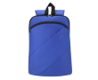 PU-rugzak voor laptop met 2 onzichtbare voorvakken 15 inch kleur blauw