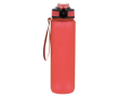 Drinkfles ontworpen voor goede hydratatie met doseerdop 1L kleur rood