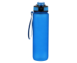 Drinkfles ontworpen voor goede hydratatie met doseerdop 1L kleur blauw