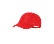 Verstelbare RPET-polyester pet met metalen gesp, UV50 kleur rood