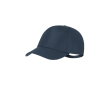 Verstelbare RPET-polyester pet met metalen gesp, UV50 kleur marineblauw