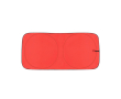 Opvouwbare polyester zonnescherm in diverse kleuren, 150 x 70 cm kleur rood