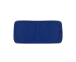 Opvouwbare polyester zonnescherm in diverse kleuren, 150 x 70 cm kleur blauw