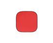 Klein opvouwbaar polyester zonnescherm in diverse kleuren, 70 x 70 cm kleur rood