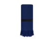 Katoenen handdoek met bijpassende franjes, 290 g/m² kleur blauw