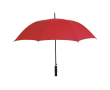 Windbestendige RPET-polyester automatische paraplu met logo, Ø120 cm kleur rood