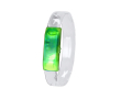 LED-armband voor evenementen met aan/uit-schakelaar kleur groen