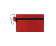 EHBO-set met draaghandvat en 14 accessoires kleur rood