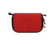 EHBO-set met 20 accessoires in etui met ritssluiting kleur rood