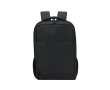 PU-laptoptas met trolleyband voor 15” laptops kleur zwart