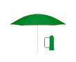 Opvouwbare strandparasol in bijpassende draagtas, Ø160 cm kleur groen