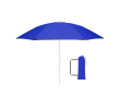 Opvouwbare strandparasol in bijpassende draagtas, Ø160 cm kleur blauw