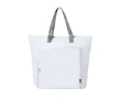 Opvouwbare RPET-koeltas met ritssluiting en handvatten, 4 kg kleur wit