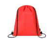 Trekkoordrugzak met koelvak aan de binnenkant, 4 L kleur rood
