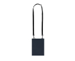 PU-slingbag met één compartiment en klittenbandsluiting kleur marineblauw