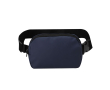 PU-heuptas met hoofdvak en verstelbare riem kleur marineblauw