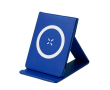 Magnetische draadloze oplader met opvouwbare standaard voor mobiel kleur blauw
