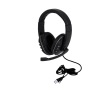 Over-ear gaming koptelefoon bedrukken met LED-verlichting kleur zwart
