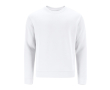 Unisex sweatshirt van katoen en polyester 280 g/m² - MKT Cosmos kleur wit