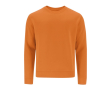 Unisex sweatshirt van katoen en polyester 280 g/m² - MKT Cosmos kleur oranje