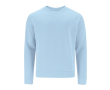Unisex sweatshirt van katoen en polyester 280 g/m² - MKT Cosmos kleur lichtblauw