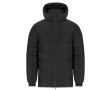 Gewatteerde parka van polyester, wind- en waterbestendig - MKT Eren kleur zwart