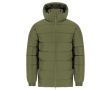 Gewatteerde parka van polyester, wind- en waterbestendig - MKT Eren kleur miliair groen