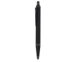 Aluminium klikpen met soft-touch afwerking en blauwe inkt kleur zwart